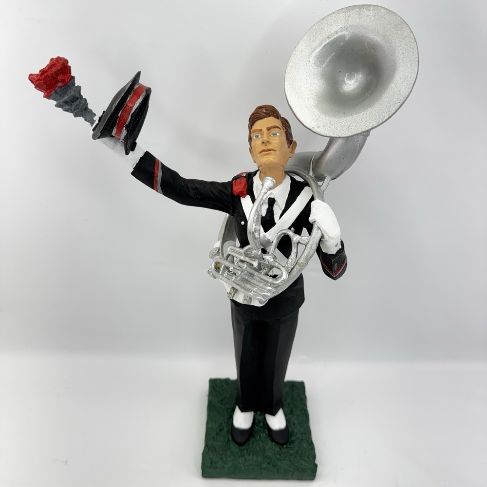RARE Ohio State TBDBITL Dotting The I Tuba Player Figure 11" Marching Band OSU